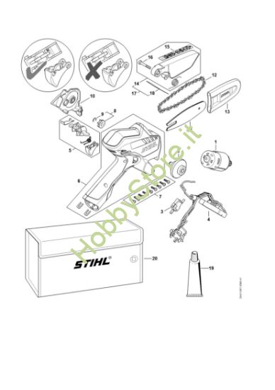 Picture of Ricambi dalla Numero di matricola 929771306 GTA 26